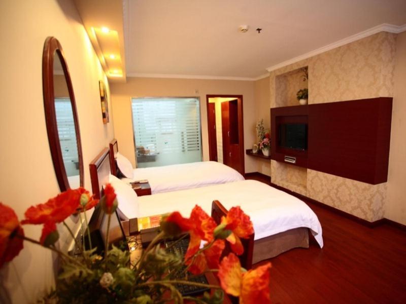 Greentree Inn Jiangsu Huaian Chuzhou Avenue Business Hotel Huai'an  Buitenkant foto
