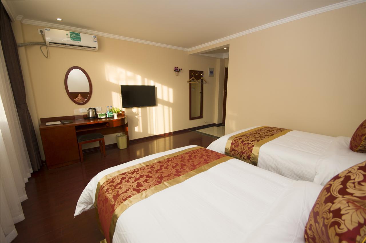 Greentree Inn Jiangsu Huaian Chuzhou Avenue Business Hotel Huai'an  Buitenkant foto